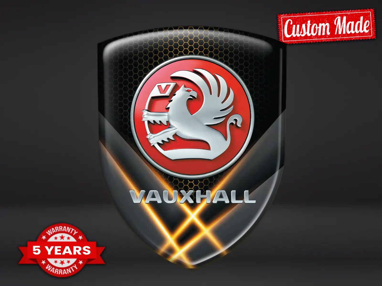 Vauxhall Adesivi Lunotto Posteriore Durevoli Limitati Universali